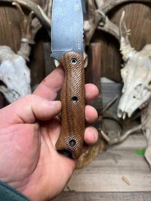 KA-BAR Becker BK15, BK16, BK17, BK18 Unstabilized Walnut Handles