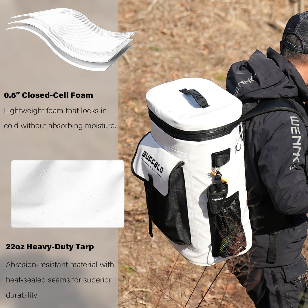 Fish Backpack Ac 31QT Fish Cooler Backpack, Kill Backpack – Forged 1733