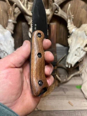KA-BAR Becker BK15, BK16, BK17, BK18 Unstabilized Walnut Handles