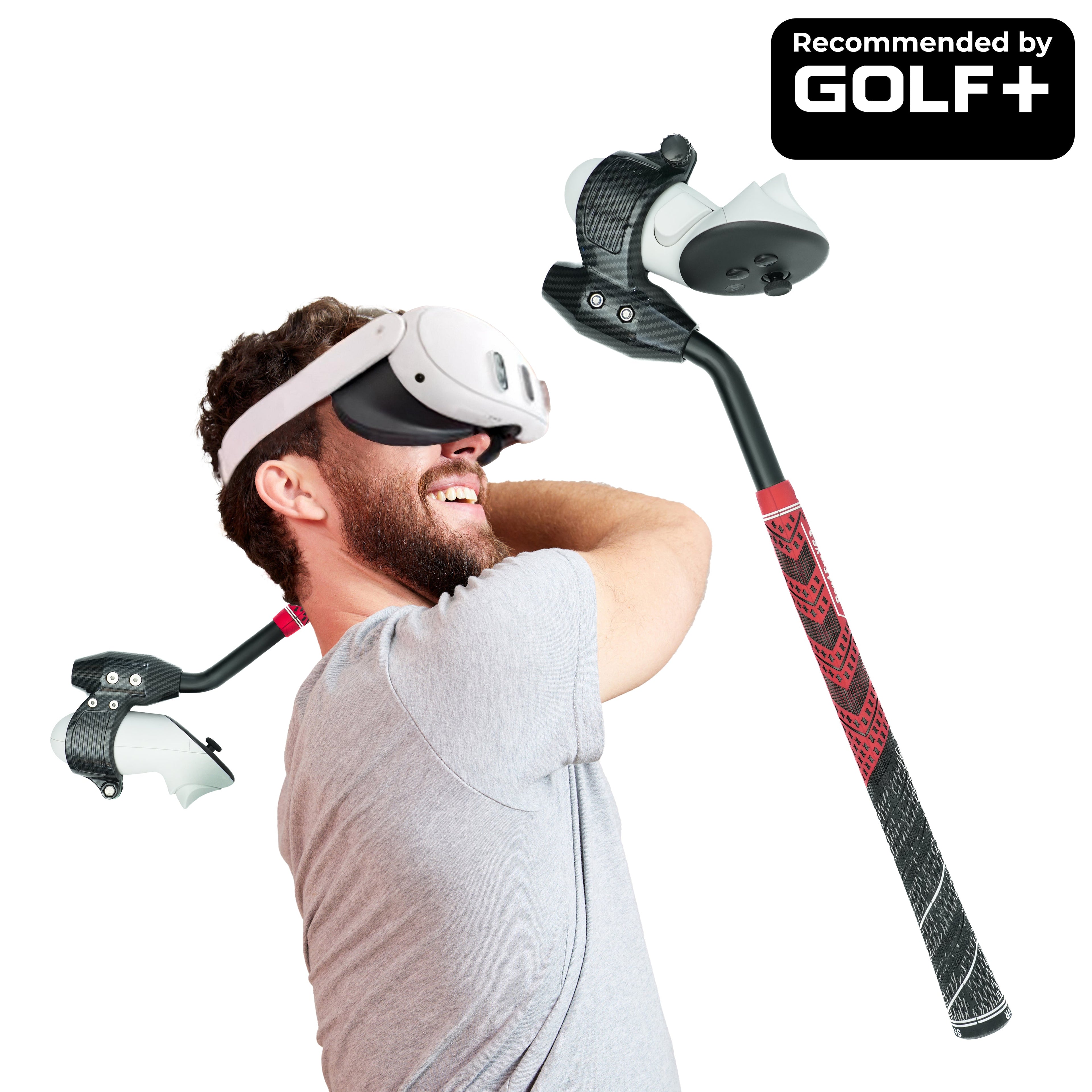 DriVR Ace - VR Golf Club Handle Accessory - Compatible with Quest 3/3s and Pro