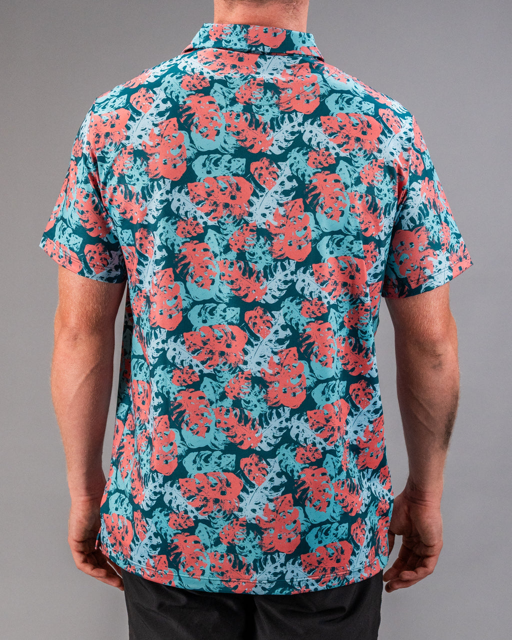 Painted Monstera Teal