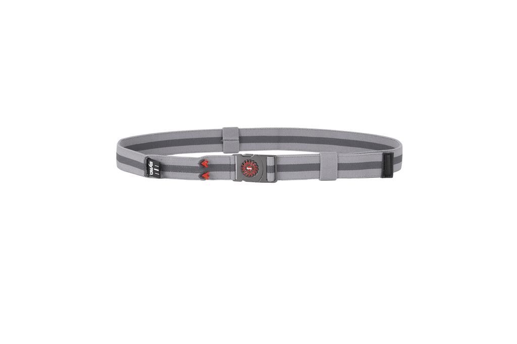 THE BYRD GOLF BELT ✶ Grey Stripe