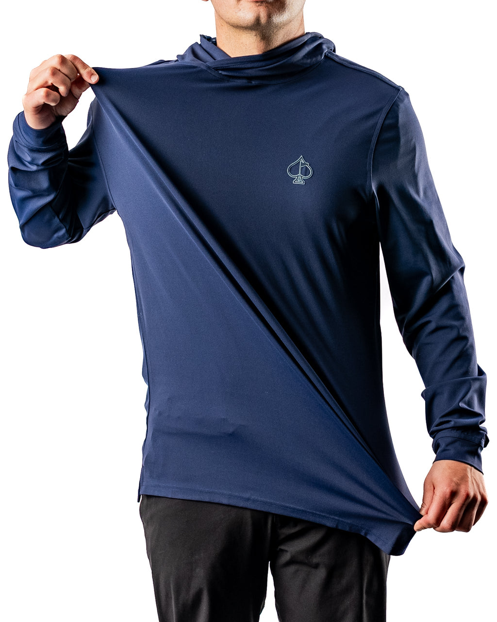 Performance Golf Hoodie - Manta Ray