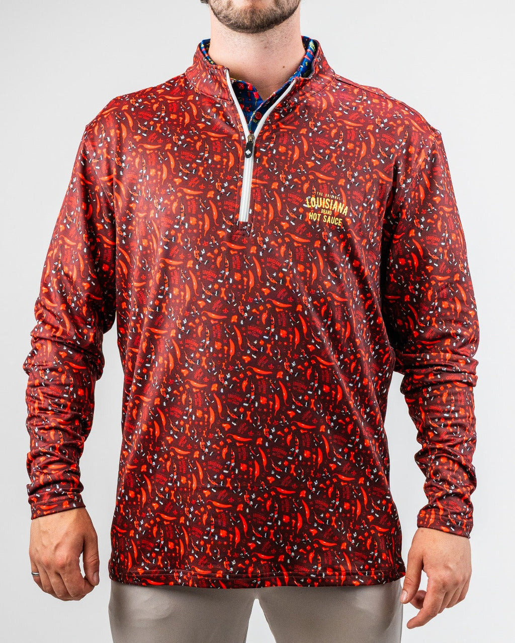 Louisiana Hot Sauce - Dancing Peppers Performance Pullover