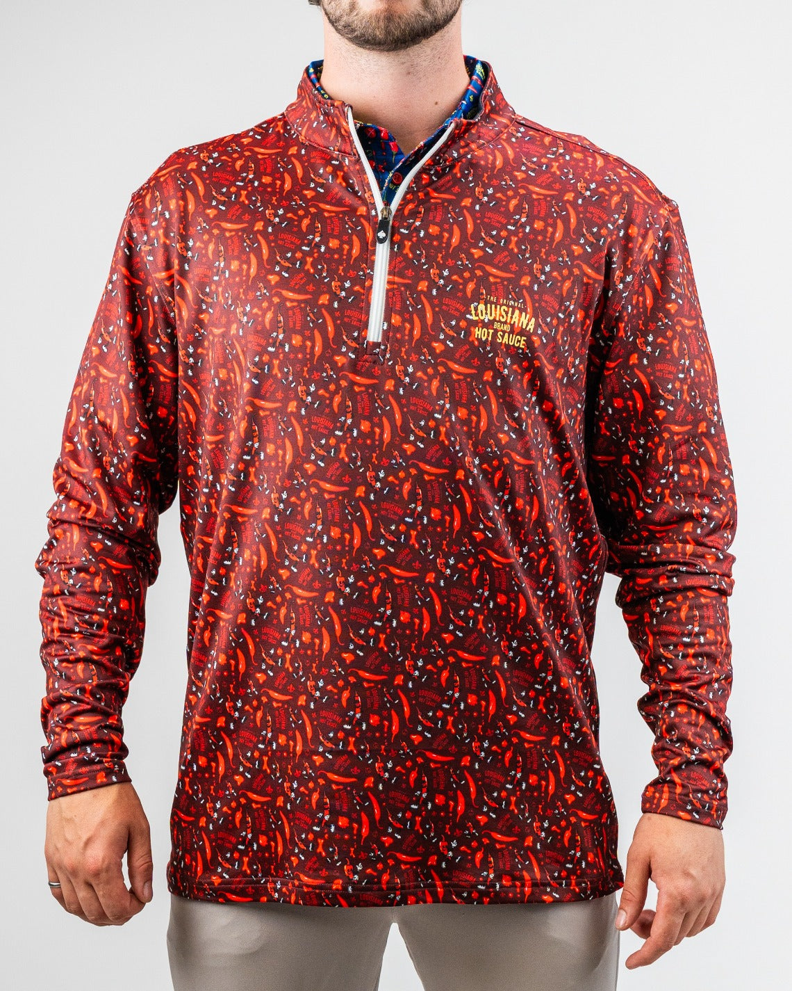 Louisiana Hot Sauce - Dancing Peppers Performance Pullover