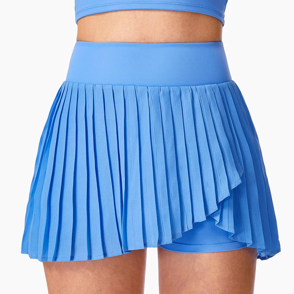 Women's Pleated Tennis Skirts with Pockets for Workout  Gym  Golf  and Running
