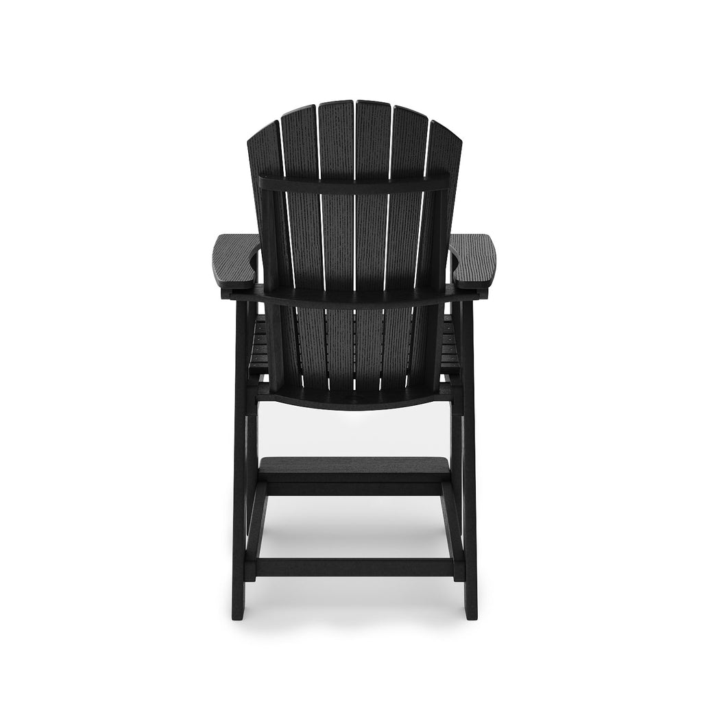 SoPoly St Simons Fan Back Counter Chair (Premium)