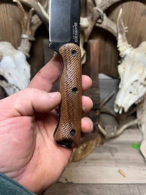 KA-BAR Becker BK15, BK16, BK17, BK18 Unstabilized Walnut Handles