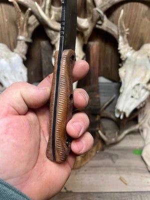 KA-BAR Becker BK15, BK16, BK17, BK18 Unstabilized Walnut Handles