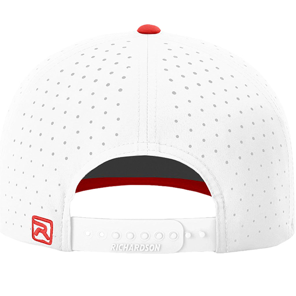 White/ White/ Red - 632 - BACK